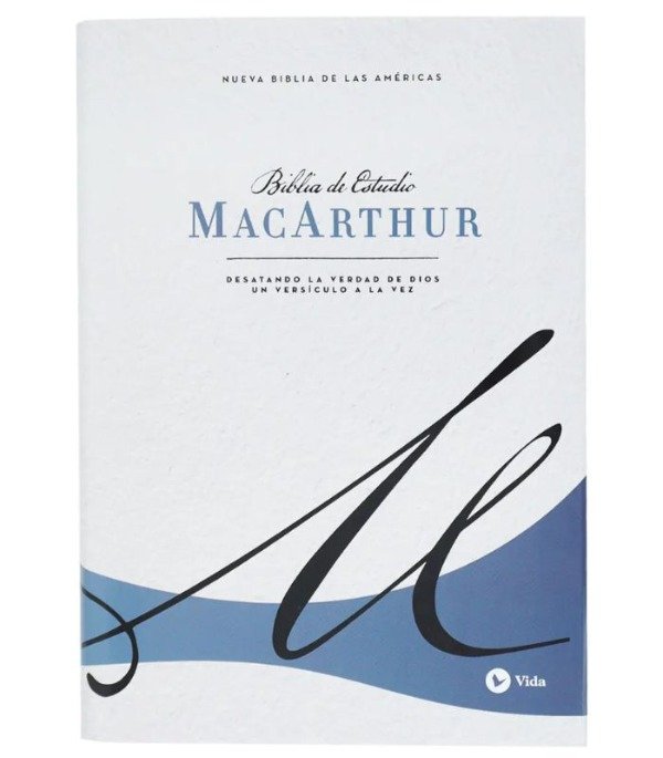 Producto - BIBLIA DE ESTUDIO MacArthur -  Tapa Dura Azul