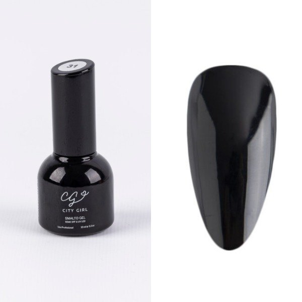 Producto - Smalto gel negro 31 City Girl