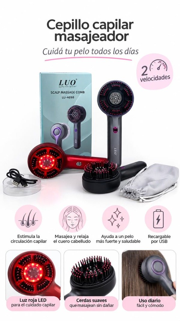 Producto - Cepillo Capilar Masajeador