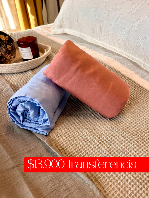 Producto - Sábanas ajustables Premium 2400 hilos (2 plazas y media)