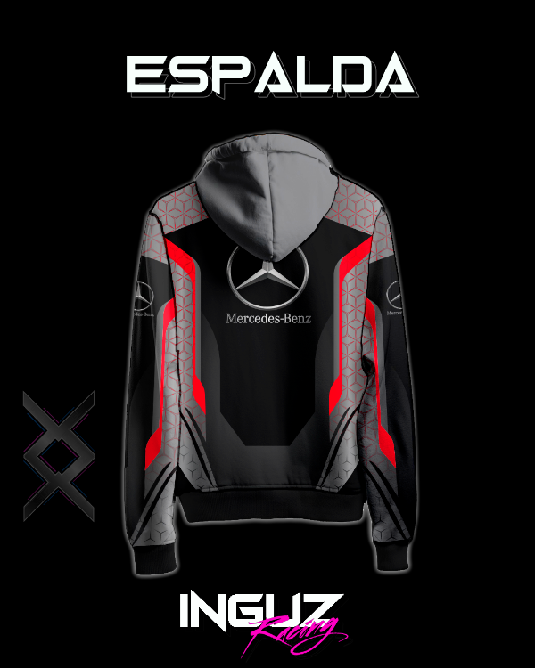 Producto - CAMPERA MERCEDES BENZ ROJA - 2