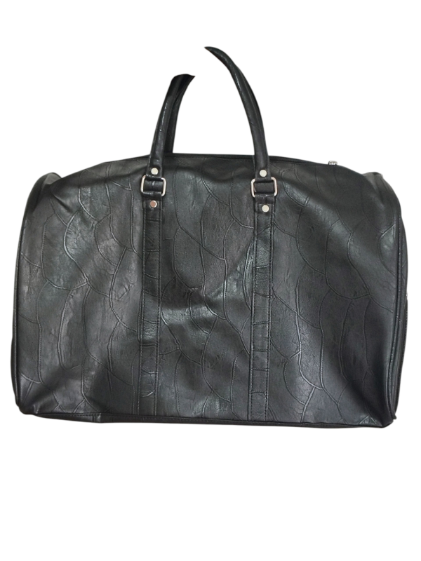 Producto - Bolso grande de ecocuero texturado negro