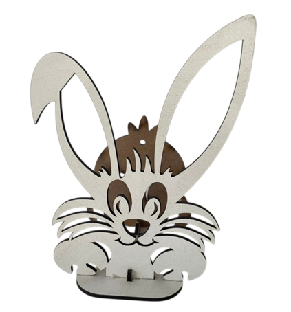 Producto - PACK 10 PORTAHUEVOS CONEJO 10X16CM