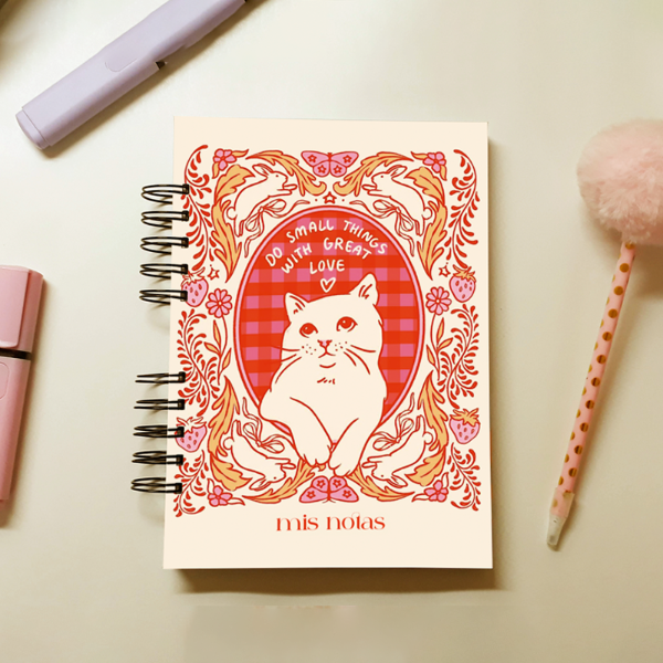 Producto - Agenda 2026 Cat in Red