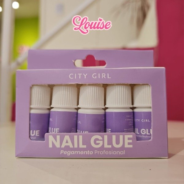 Producto - Nail glue - pegamento press - City girl x 5