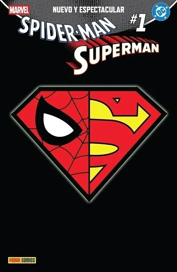 Producto - Spider-Man/Superman 01 Portada Logos