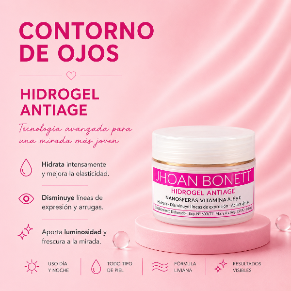 Producto - PARPADOS. HIDROGEL NANOSFERAS DE VITAMINAS A, E y C - 1