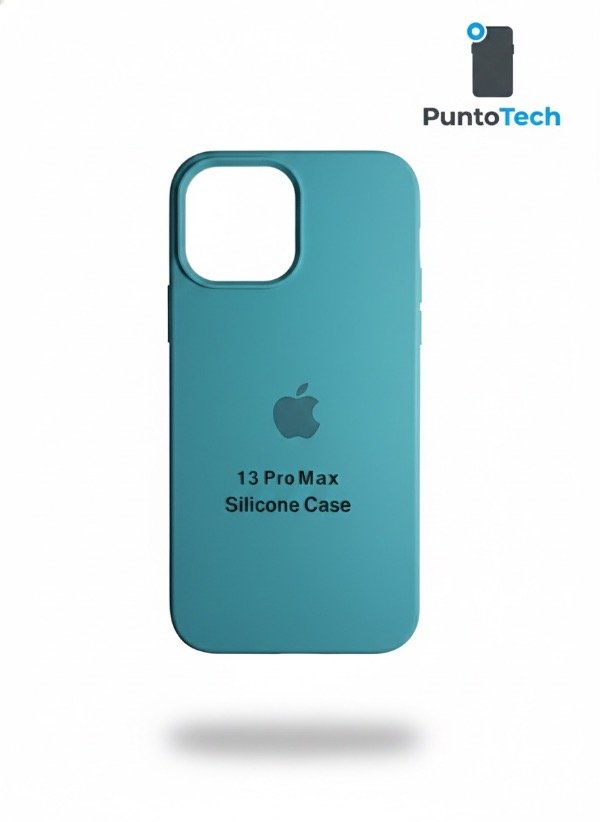 Producto - Silicon case iPhone 13 Pro Max Aqua