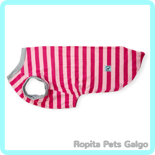 Producto - Musculosa Bali Rallas Fucsia/rosa (Talles Chicos)