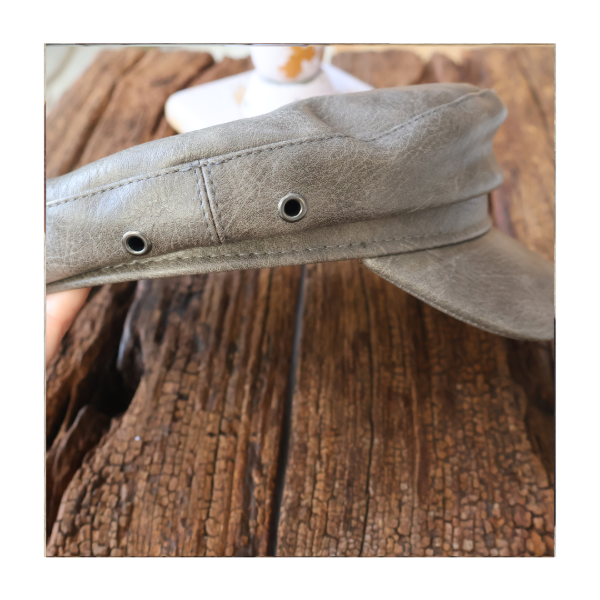 Producto - Boina Ecocuero Vintage / ultimas en color visón! - 1