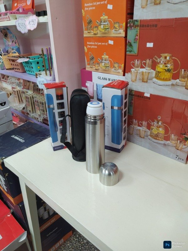Producto - Termo 500ml acero inoxidable con fundita