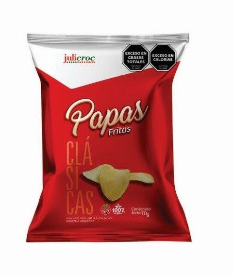 Producto - PAPAS FRITAS 35g - JULICROC (sin tacc, vegano)