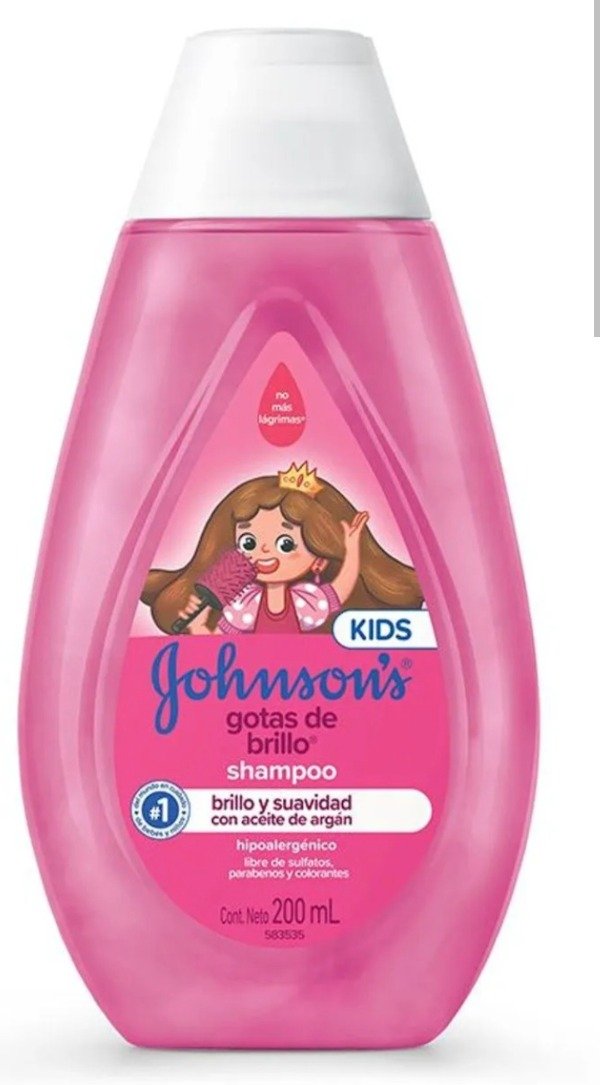Producto - Johnson Shampoo Gotas de Brillo x 200