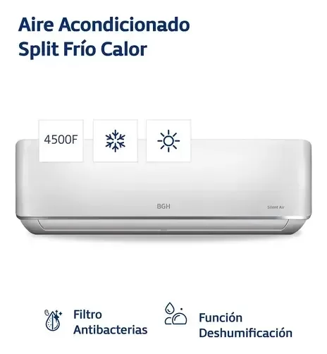 Producto - SPLIT BGH SILENT AIR 4.500 FRIG/HR F/C - 2