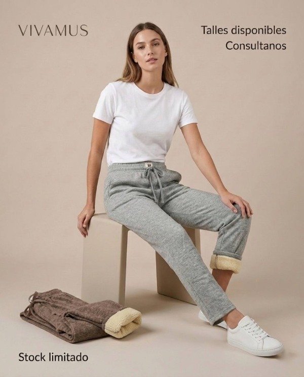 Producto - LINEA VIVI Pantalón Semi Recto Peluche Oriana