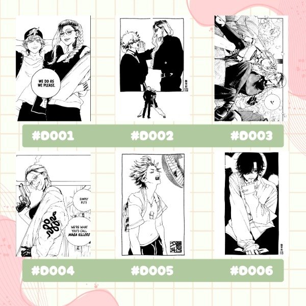 Producto - Gokurakugai // Postales foil - 4
