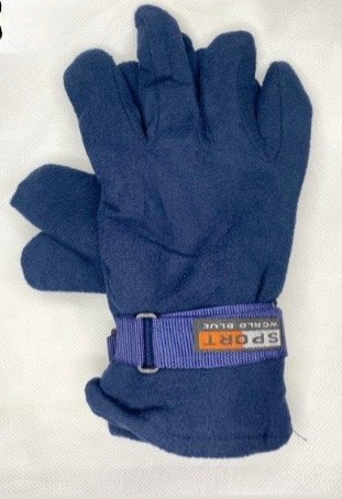 Producto - GUANTES DE POLAR COLOR AZUL