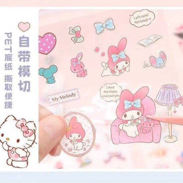 Producto - Mini Plancha de Stickers - Sanrio - 1