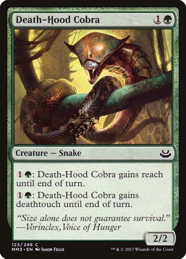 Producto - Death-Hood Cobra  Modern Masters 2017 Edition