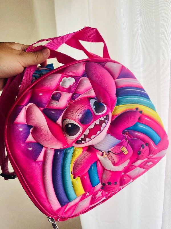 Producto - Lunchera térmica Stich rosa