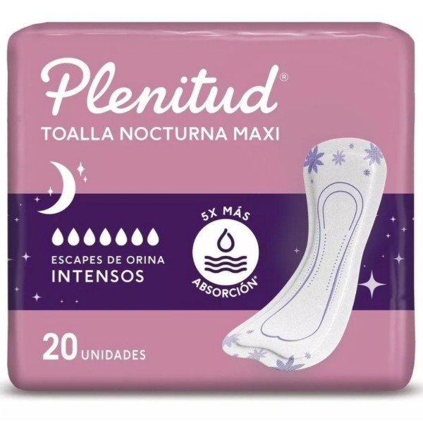 Producto - Plenitud Nocturna Maxi 20u