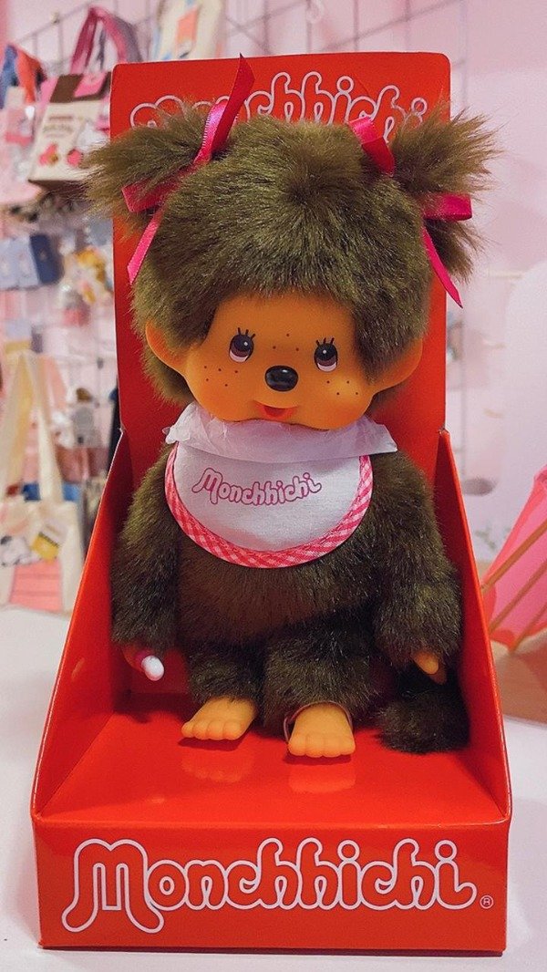 Producto - Monchhichi Classic Plush (Girl)