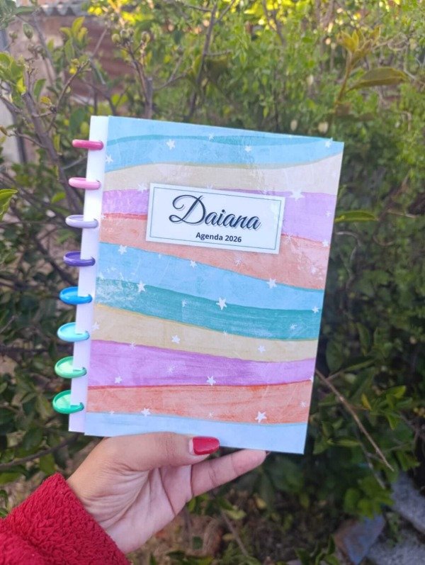 Producto - AGENDA 2026 CON SISTEMA DE DISCOS SEMANAL TAPA DURA