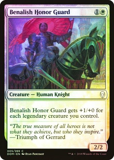 Producto - Benalish Honor Guard Foil  Dominaria