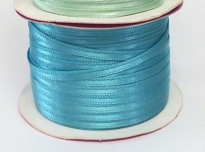 Producto - REMANENTE CINTA DE RASO NÚMERO 0 COLOR TURQUESA X 59 METROS