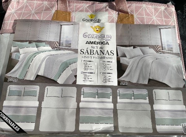 Producto - Sábanas GoldSun 2 en 1 QUEEN - 1