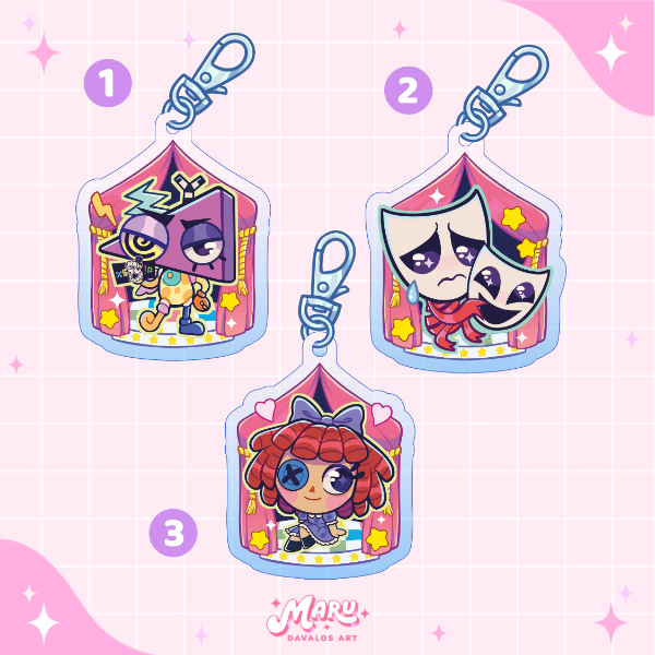 Producto - DIGITAL CIRCUS new 2 - Llaveros