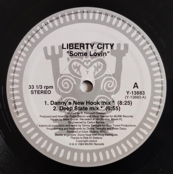 Producto - LIBERTY CITY Some Lovin' Vinilo 12 USA 1993 Tenaglia DEEP HOUSE - 1