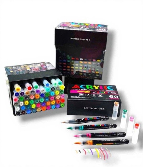 Producto - MARCADORES ACRYLIC X60