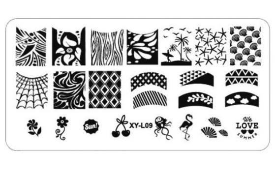 Producto - PLACA STAMPING ACRILICA P2