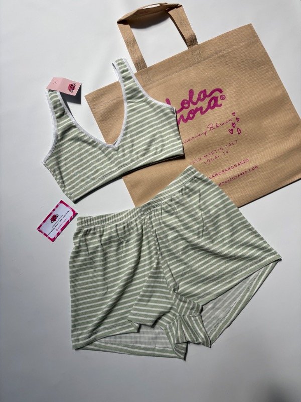 Producto - PIJAMA GEMMA VERDE - 3