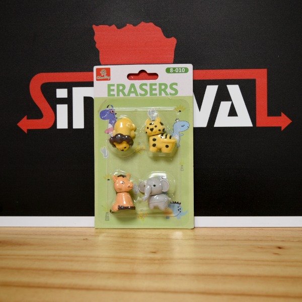 Producto - GOMAS FANTASIA ANIMALITOS BLISTER X4 42481