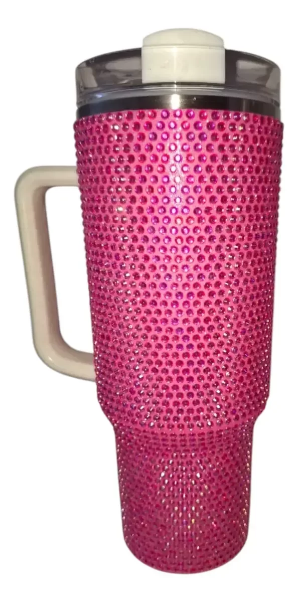 Producto - Vaso Termico Quencher Strass Bombilla Mantiene Frio Calor