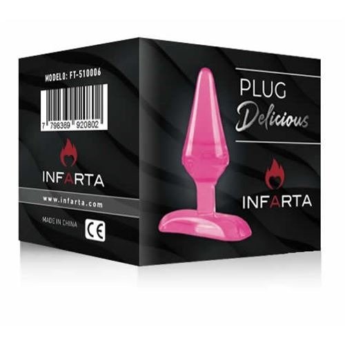 Producto - MINI PLUG ANAL 6CM PINK - ROSA - INFARTA