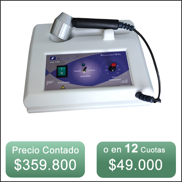 Producto - Ultrasonido Profesional Kinesiológico de 1 mhz - marca KERTRAN