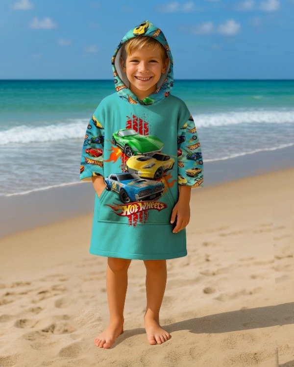 Producto - MAXIPONCHO TOALLA Hotwheels C