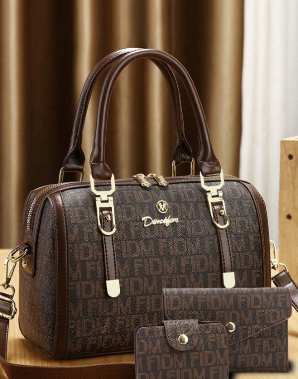 Producto - Set de 3 bolsos bolso de mano, bolso de hombro y bolso tipo almohada