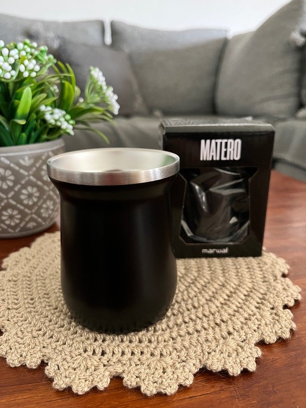 Producto - Mate de acero Negro