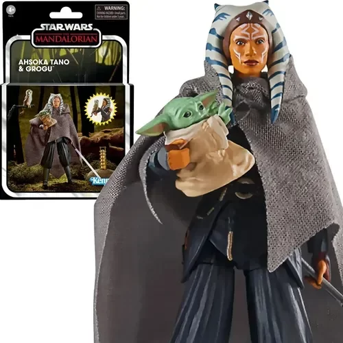 Producto - STAR WARS VINTAGE COLECCTOR AHSOKA TANO Y GROGU