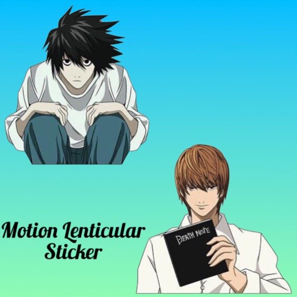Producto - Sticker Lenticular Death Note M1