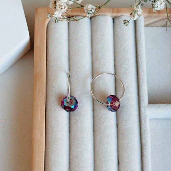 Producto - Aros Argolla Dana Plata 925 - 3