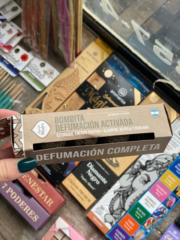 Producto - Bombas x4 defumacion completa Sagrada Madre