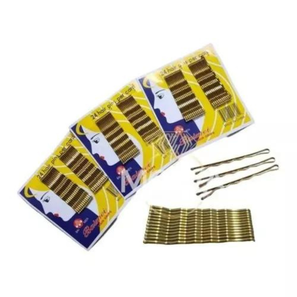 Producto - Hebilla Clip Invisible Horquilla Pelo Rubio Mujer Pack x24 - 1