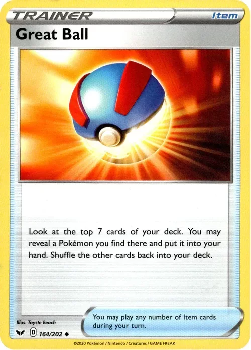 Producto - Great Ball - 164/202 - Sword and Shield