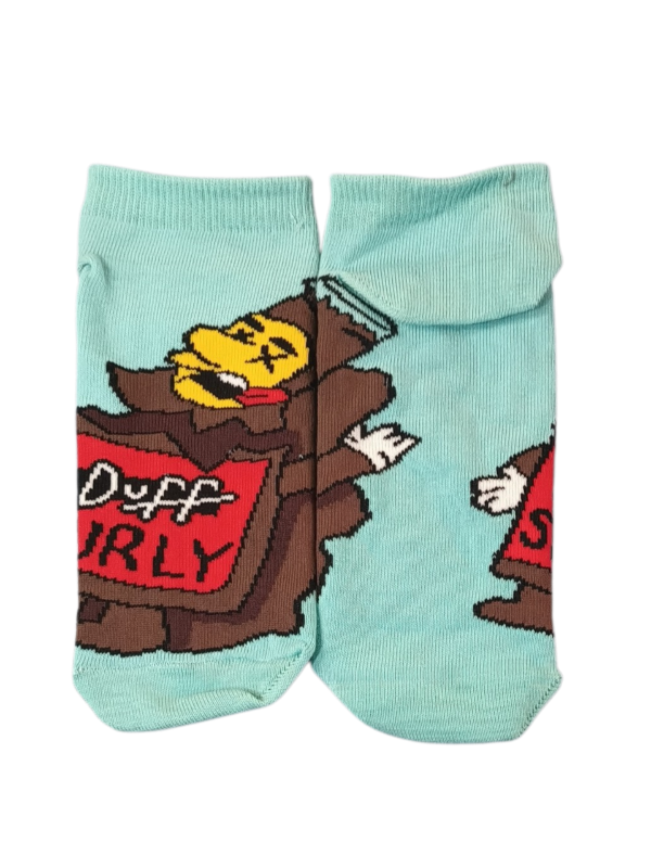 Producto - SOQUETES LOS SIMPSONS, DUFF CURLY