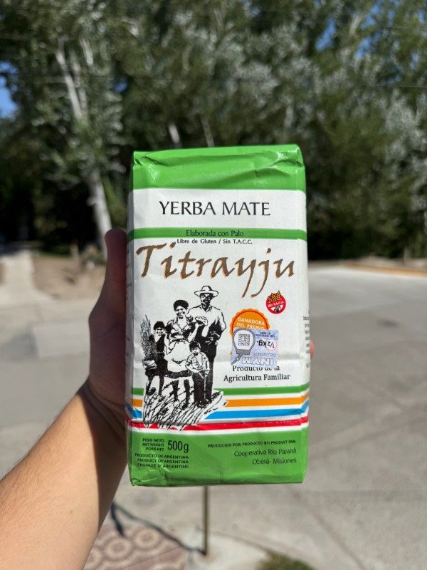 Producto - Yerba Mate Titrayju 500gr